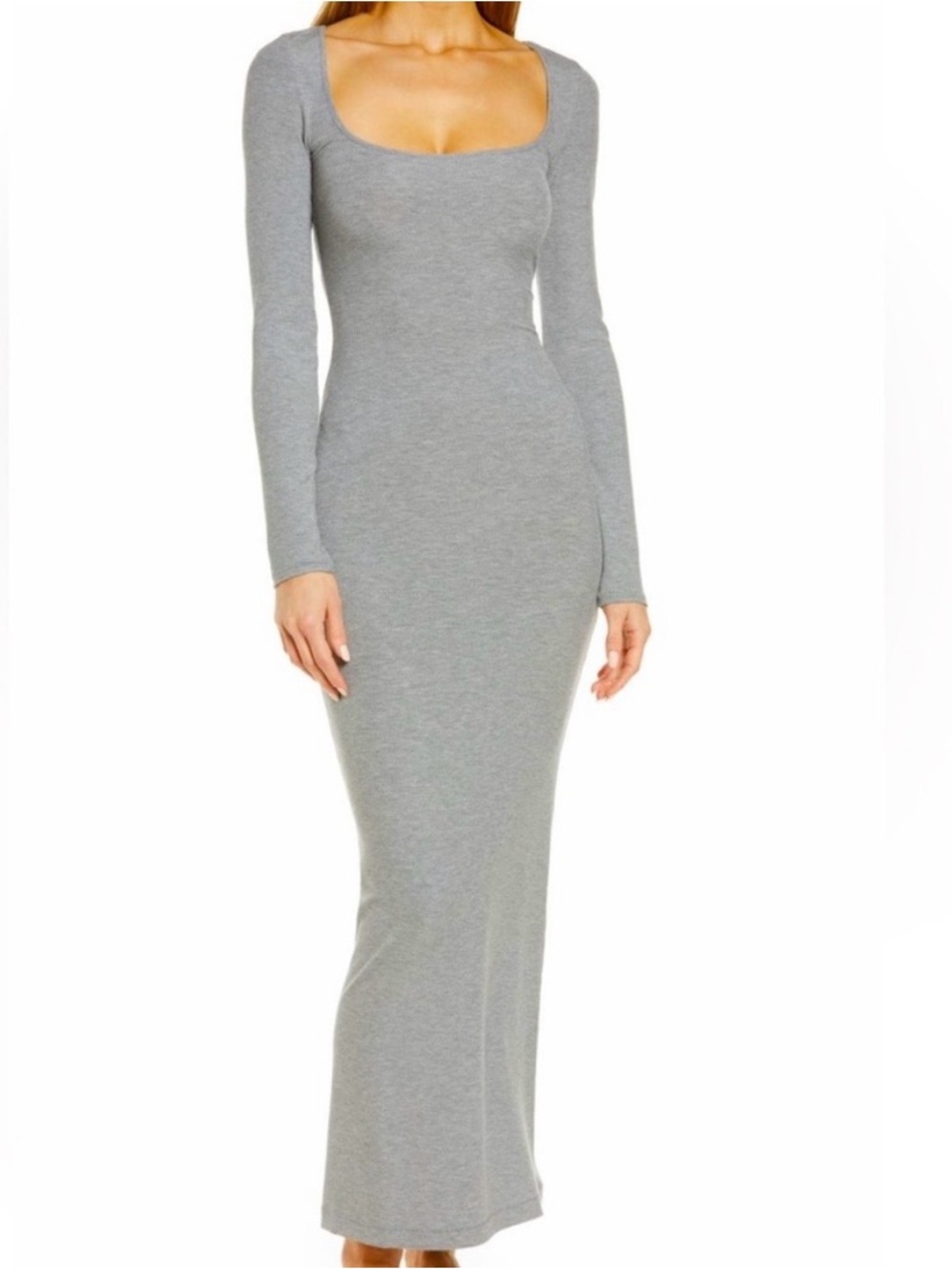 Skims Soft Lounge Long Sleeve Dress NWT